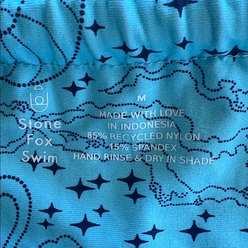 Stone Fox Swim Blue Starry Swimwear - Picture 3 of 4
